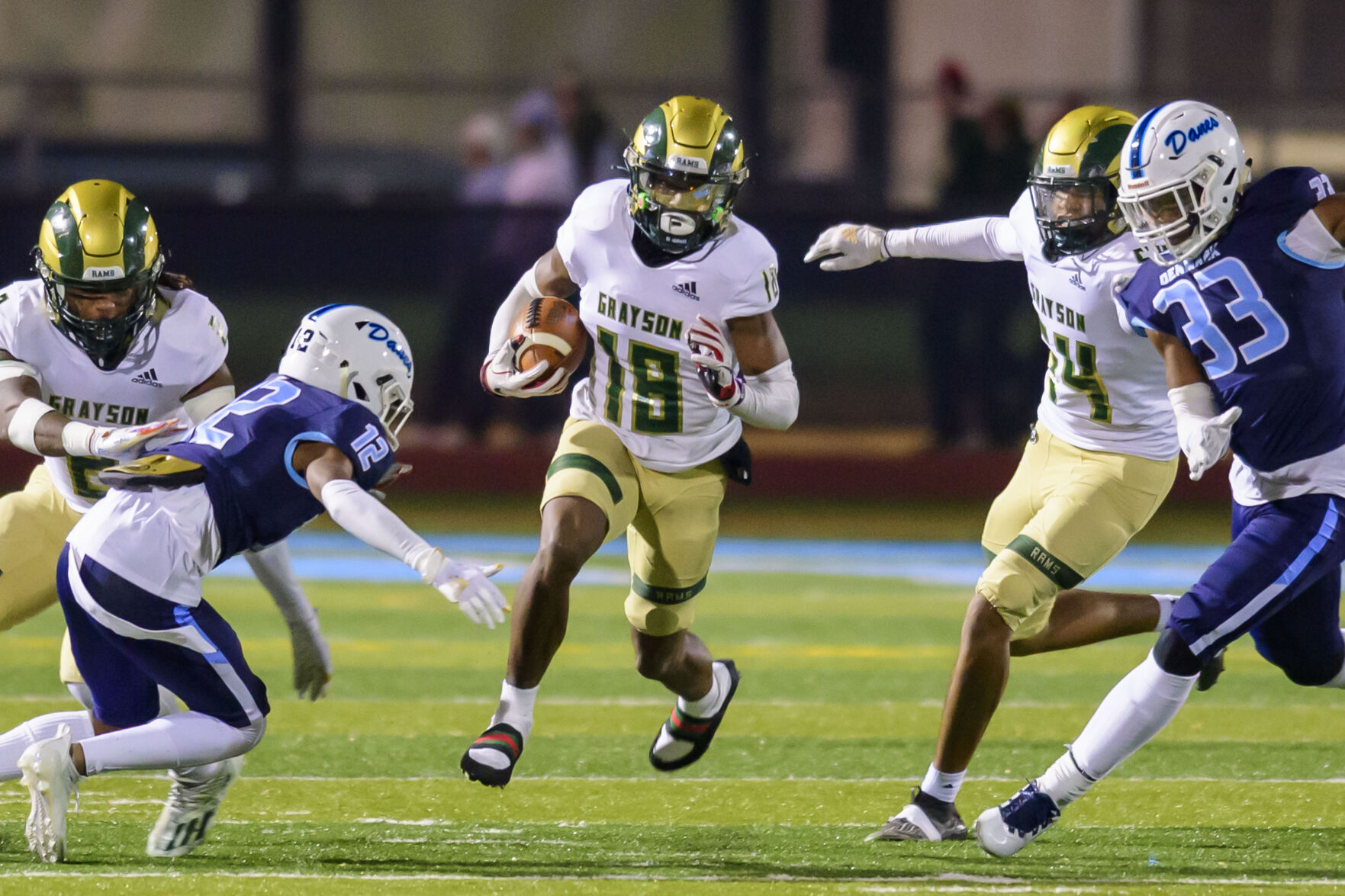 Grayson Rams vs. Denmark Danes, Friday, November 19, 2021, in Alpharetta, GA